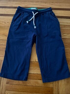 Mini Boden Navy Kids Drawstring baggies short